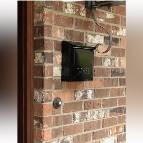 Vertical Small Galvanized Steel Wall Mount Mailbox📮4.1 x 8.6 x 10.1inches Black - Picture 8 of 9